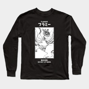 Flammie Secret of Mana Long Sleeve T-Shirt